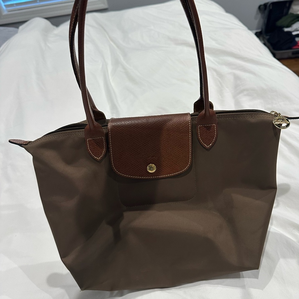 Longchamp green Tote Bag Medium